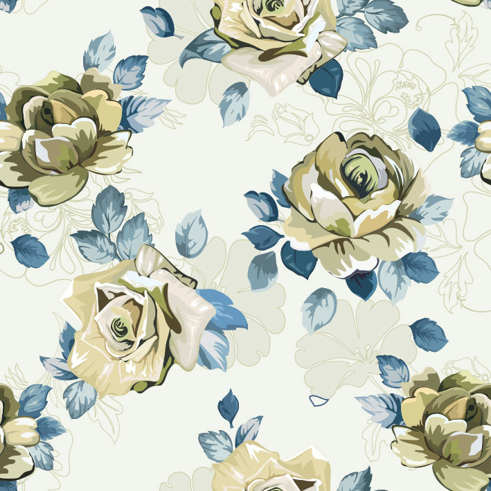 Vinilos flores para decoración mesas